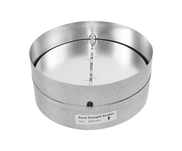 Back Draft Damper 100mm