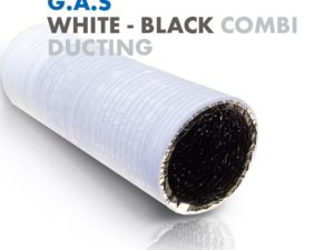 G.A.S White Black Combi Ducting 10m 356mm