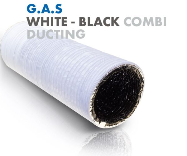 G.A.S White Black Combi Ducting 5m 319mm