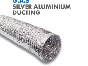G.A.S Silver Aluminium Ducting 5m 254mm