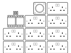 Contactor Board Double 16/18